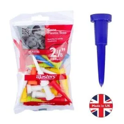 Masters Cone Tees 2 1/8 Mixed Bag 25