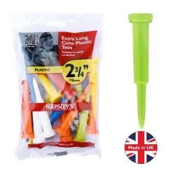 Masters Cone Tees Ex Long 2 3/4 Mixed Bag 15