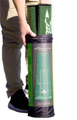 Puttout Deluxe Putting Mat Green   -Outlet Golf Putter Store 30408 2