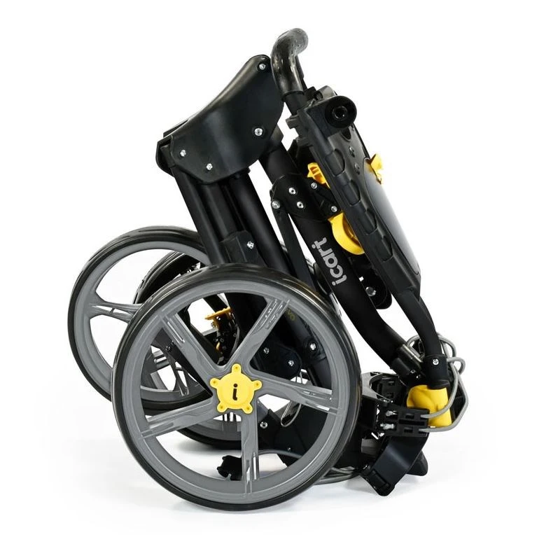 ICart Compact Evo Push Trolley Black/Slate Grey 2 ICart Compact Evo Push Trolley Black/Slate Grey - Image 2