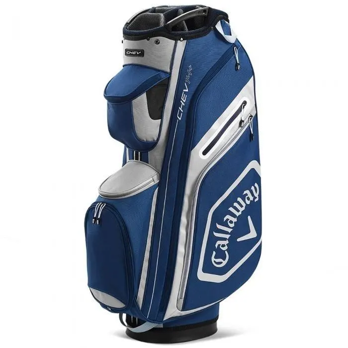 Callaway 2021 Chev 14+ Golf Cart Bag Navy/Silver 1 Callaway 2021 Chev 14+ Golf Cart Bag Navy/Silver