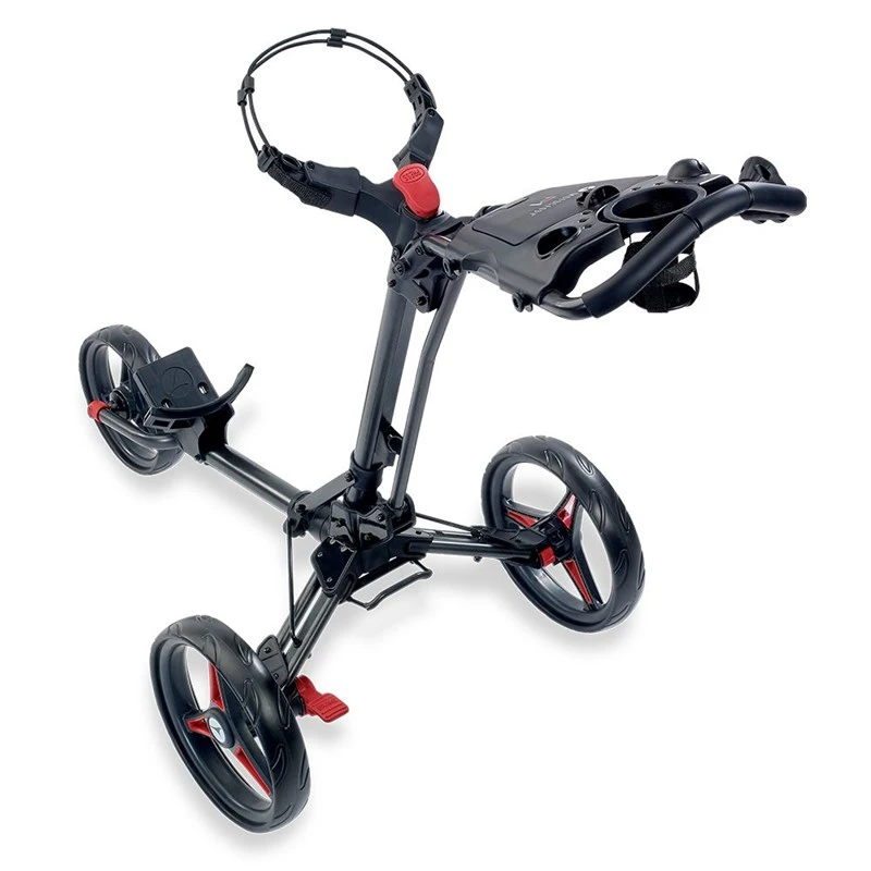 Motocaddy P1 Push Trolley Graphite/Red 1 Motocaddy P1 Push Trolley Graphite/Red