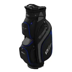 Powakaddy DLX-Lite Edition Golf Cart Bag Black/Titanium/Blue  