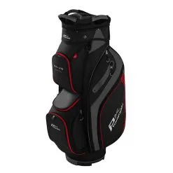 Powakaddy DLX-Lite Edition Golf Cart Bag Black/Titanium/Red  