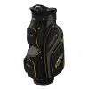 Powakaddy DLX-Lite Edition Golf Cart Bag Black/Titanium/Yellow  