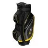 Powakaddy Premium Edition Golf Cart Bag Black/Gun Metal/Yellow  