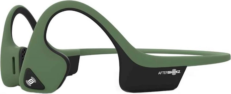 Aftershokz Air Wireless Bone Conduction Open-Ear Headphones Forest Green 1 Aftershokz Air Wireless Bone Conduction Open-Ear Headphones Forest Green