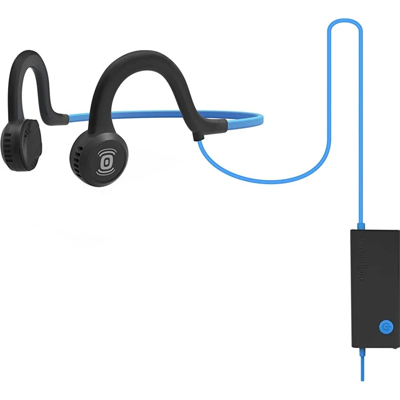 Aftershokz Titanium Open-Ear Bone Conduction Headphones Ocean Blue 2 Aftershokz Titanium Open-Ear Bone Conduction Headphones Ocean Blue - Image 2