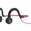 Aftershokz Titanium Open-Ear Bone Conduction Headphones With Mic Lava Red  