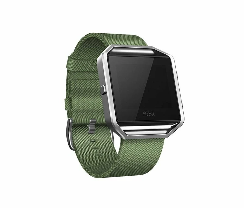 Fitbit Blaze Accessory Nylon Band Olive 2 Fitbit Blaze Accessory Nylon Band Olive - Image 2