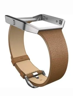 Fitbit Blaze Leather Accessory Band Camel  