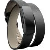Fitbit Inspire Horween Leather Double Wrap Band Black  