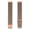 Fitbit Inspire Stainless Steel Mesh Band Rose Gold  