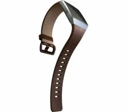 Fitbit Ionic Perforated Leather Band Cognac   -Outlet Golf Putter Store 32213 2