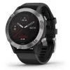 Garmin Fenix 6 GPS Watch Silver With Black Band  