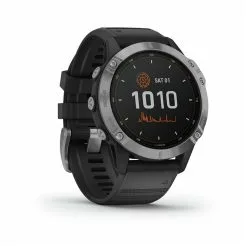 Garmin Fenix 6 Solar GPS Silver/Black Band