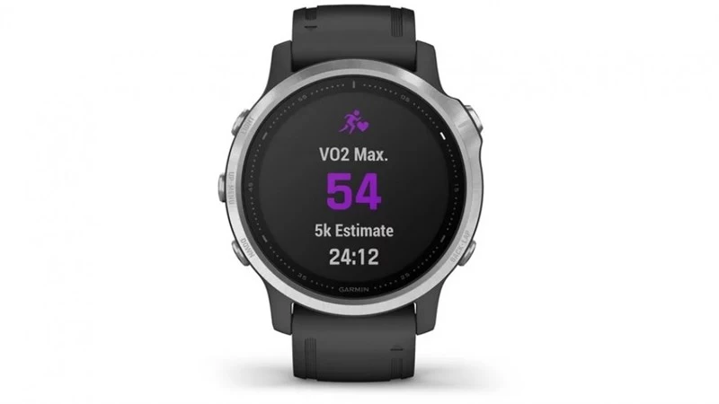 Garmin Fenix 6S GPS Watch Silver With Black Band 3 Garmin Fenix 6S GPS Watch Silver With Black Band - Image 3