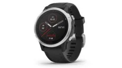Garmin Fenix 6S GPS Watch Silver With Black Band
