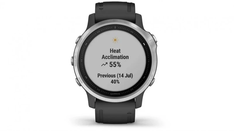 Garmin Fenix 6S GPS Watch Silver With Black Band 4 Garmin Fenix 6S GPS Watch Silver With Black Band - Image 4