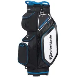 TaylorMade Pro 8.0 Golf Cart Bag Black/White/Blue  