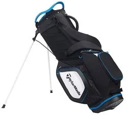 TaylorMade Pro 8.0 Stand Bag Black/White/Blue   -Outlet Golf Putter Store 32936 4