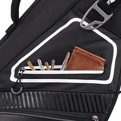 TaylorMade Pro 8.0 Stand Bag Black/White/Charcoal 7 TaylorMade Pro 8.0 Stand Bag Black/White/Charcoal -Outlet Golf Putter Store 32938 2