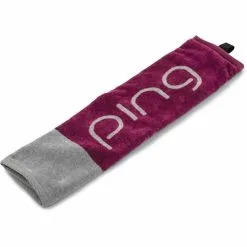 Ping Ladies Tri-Fold 193 Towel Garnet/Grey