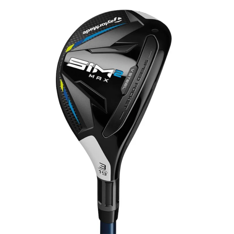 TaylorMade SIM2 Max Hybrid Mens Left Hand 1 TaylorMade SIM2 Max Hybrid Mens Left Hand