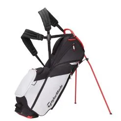 TaylorMade TM21 FlexTech Lite Gray/Red Stand Bag  