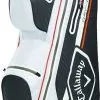 Callaway 2021 Chev Dry 14 Golf Cart Bag Charcoal/White/Orange  
