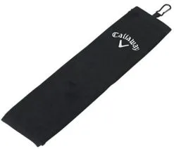 Callaway 2021 Tri-Fold Golf Towel Black  