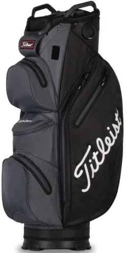 Titleist StaDry 14 Golf Cart Bag Black/Charcoal  