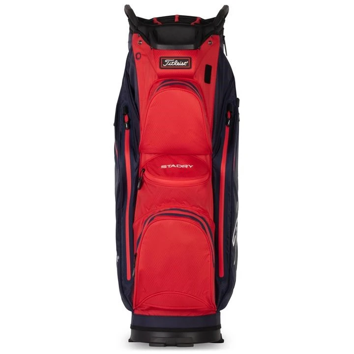 Titleist StaDry 14 Golf Cart Bag Navy/Red 3 Titleist StaDry 14 Golf Cart Bag Navy/Red - Image 3