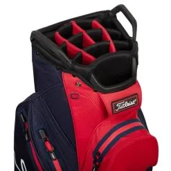 Titleist StaDry 14 Golf Cart Bag Navy/Red 7 Titleist StaDry 14 Golf Cart Bag Navy/Red -Outlet Golf Putter Store 34461 3