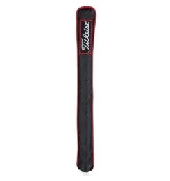 Titleist Leather Jet Black Collection Alignment Stick Cover  
