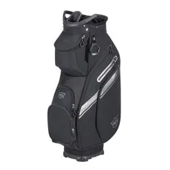 Wilson Staff EXo II Golf Cart Bag Black/Black/Silver  