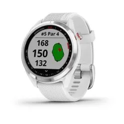 Garmin Approach S42 Golf GPS Watch - White/Stainless Steel  