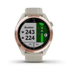 Garmin Approach S42 Golf GPS Watch - Sand/Rose Gold   -Outlet Golf Putter Store 35152 2
