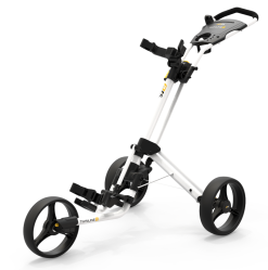 Powakaddy Twinline 5 Lite Push Cart-Gloss White  
