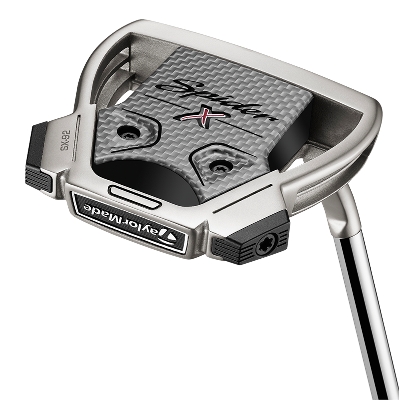 TaylorMade Spider X Hydroblast 9 Flow Neck Putter - Custom Fit From 1 TaylorMade Spider X Hydroblast 9 Flow Neck Putter - Custom Fit From