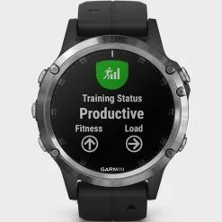 Garmin Fenix 5 Plus GPS Silver With Black Band