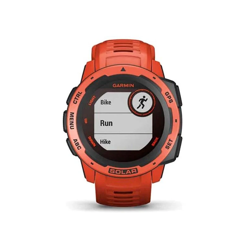 Garmin Instinct Solar GPS Flame Red 3 Garmin Instinct Solar GPS Flame Red - Image 3