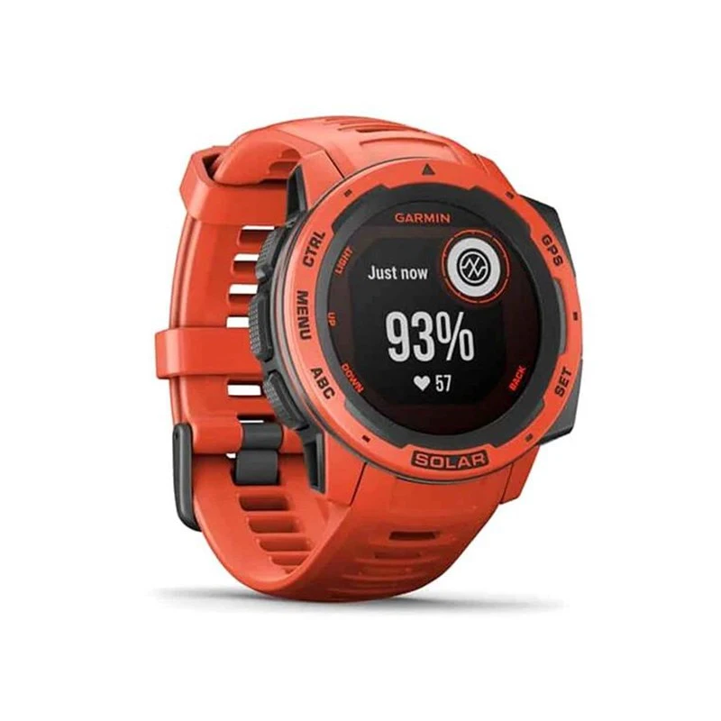 Garmin Instinct Solar GPS Flame Red 4 Garmin Instinct Solar GPS Flame Red - Image 4
