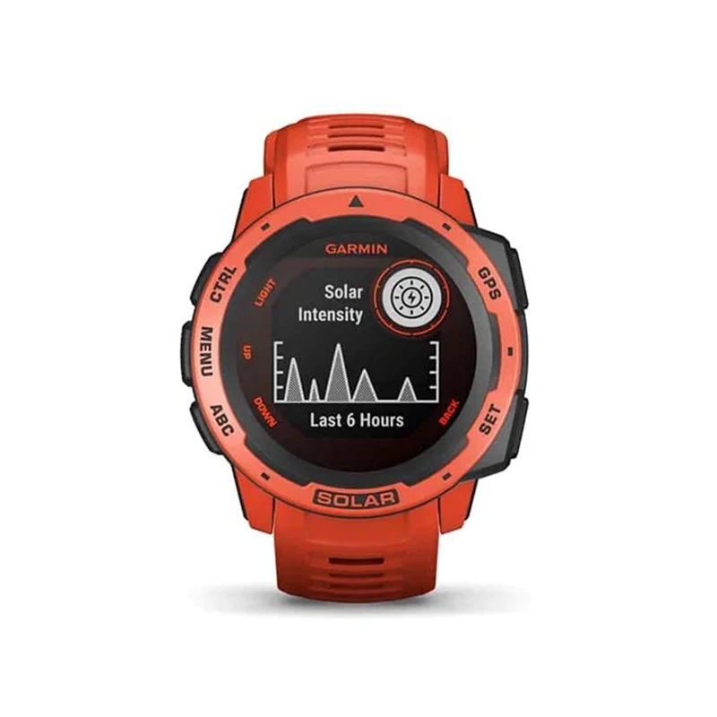 Garmin Instinct Solar GPS Flame Red 6 Garmin Instinct Solar GPS Flame Red - Image 6