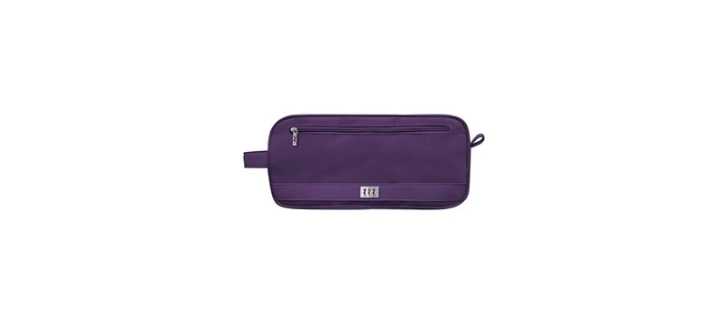 Surprize Shop Honeycomb Shoe Bag Purple 1 Surprize Shop Honeycomb Shoe Bag Purple
