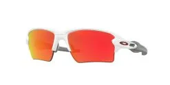 Oakley Flak 2.0 XL Polished White Frame Prizm Ruby Lenses   -Outlet Golf Putter Store 36362 12