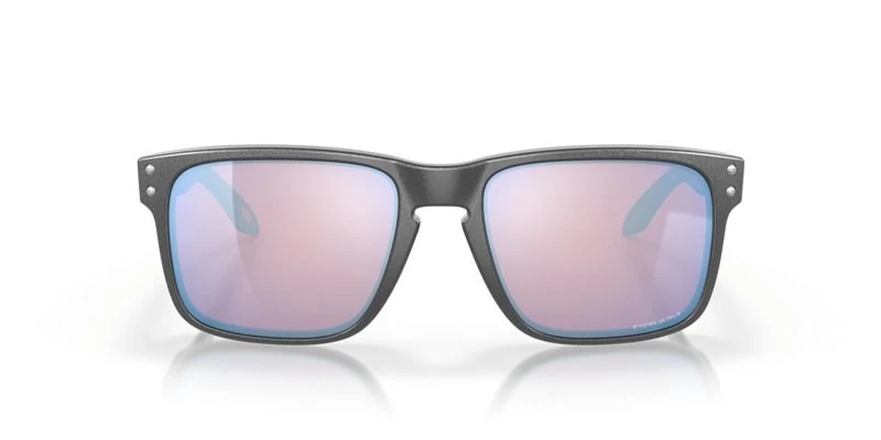 Oakley Holbrook Steel Sunglasses With Prizm Snow Sapphire Lens 1 Oakley Holbrook Steel Sunglasses With Prizm Snow Sapphire Lens