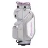 TaylorMade 8.0 Cart Bag Grey/White/Purple  