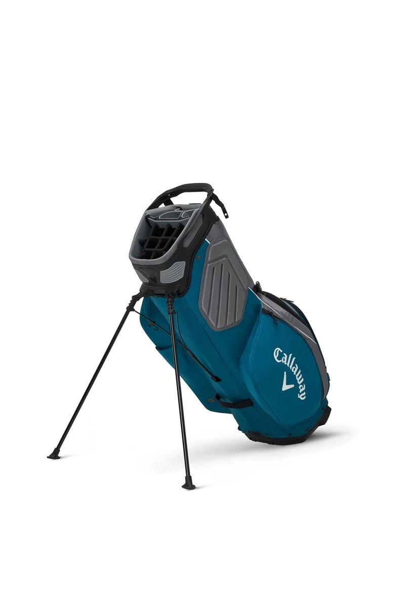 Callaway Fairway 14 Stand Bag Charcoal/Teal 2 Callaway Fairway 14 Stand Bag Charcoal/Teal - Image 2