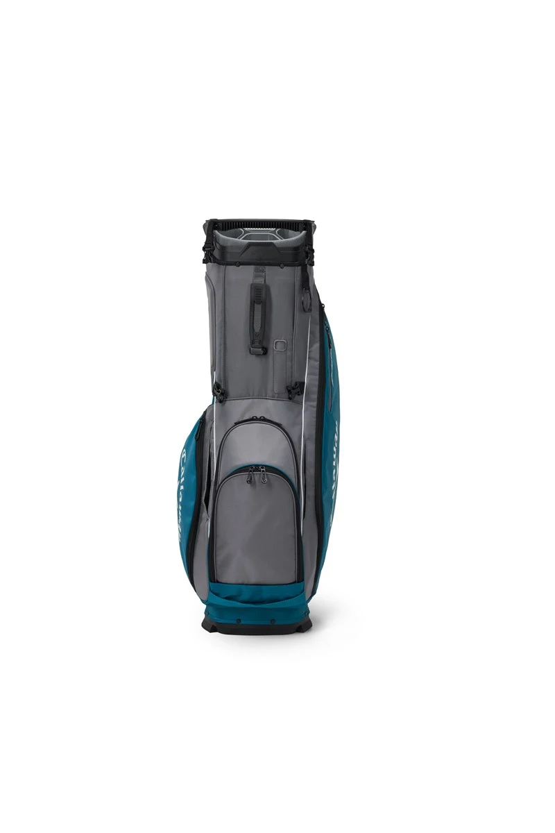 Callaway Fairway 14 Stand Bag Charcoal/Teal 3 Callaway Fairway 14 Stand Bag Charcoal/Teal - Image 3